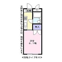 パーチェ近江  ｜ 滋賀県米原市箕浦（賃貸マンション1R・4階・19.80㎡） その2