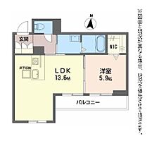 滋賀県米原市下多良３丁目38番（賃貸マンション1LDK・1階・46.90㎡） その2