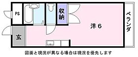 滋賀県彦根市戸賀町（賃貸マンション1K・3階・19.70㎡） その2