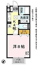 滋賀県彦根市高宮町（賃貸アパート1K・1階・30.03㎡） その2