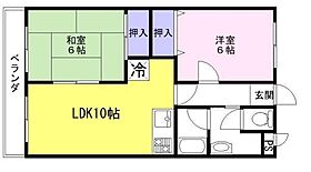 ジョイアカンサイ  ｜ 滋賀県彦根市南川瀬町（賃貸マンション2LDK・3階・49.50㎡） その2