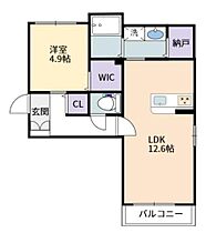 オリエントヴィラ南彦根2  ｜ 滋賀県彦根市高宮町（賃貸マンション1LDK・2階・52.38㎡） その2