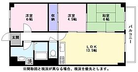 サンマリンニチベン  ｜ 滋賀県彦根市芹川町（賃貸マンション3LDK・3階・66.00㎡） その2