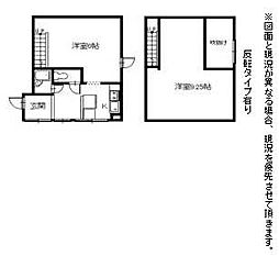 エンゼルプラザ彦根1 2Kの間取図画像