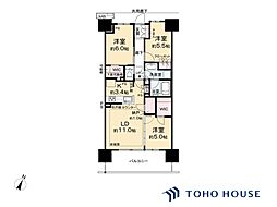 間取図画像 3LDK