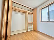各お部屋にしっかりと収納スペースを設けてあります。