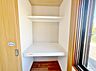 収納：各お部屋にしっかりと収納スペースを設けてあります。
