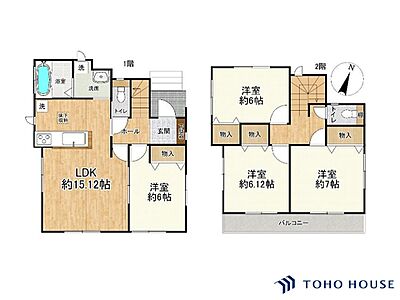 間取り：間取り図