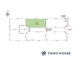 岩槻区城南4丁目 第2 2期 1号地 全2区画