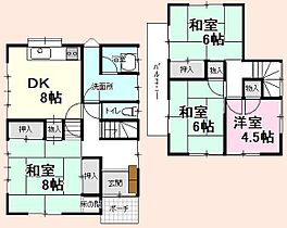 千葉県東金市山口（賃貸一戸建4DK・--・85.29㎡） その2