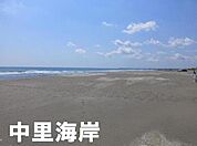 中里海岸まで2820m