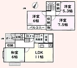 JR東金線 東金駅 バス19分 片貝農協前下車 徒歩5分