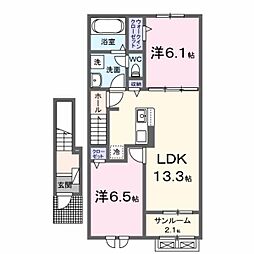 馬場崎町駅 5.2万円