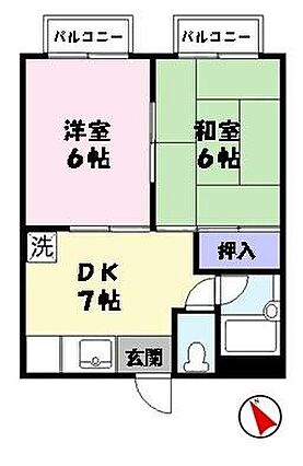 ラフェスタ夜見町_間取り_0