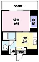 リバーコート 5F ｜ 鳥取県米子市東町447（賃貸マンション1DK・5階・29.40㎡） その2