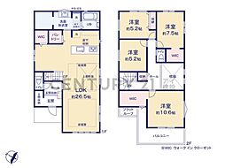 横浜市都筑区東山田1丁目 新築一戸建て