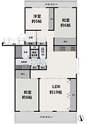 間取図画像 3LDK