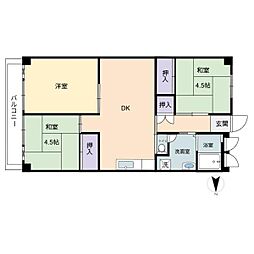 有野16団地西ビル 2階部分