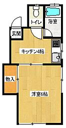 コーポラスチュチュ A棟 1階/-