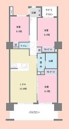 間取図画像 3LDK