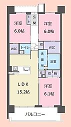 間取図画像 3LDK