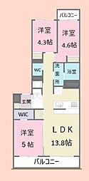 間取図画像 3LDK