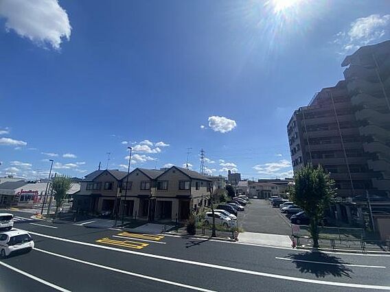 現地からの眺望...