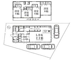 羽村市川崎1丁目全2棟B号棟