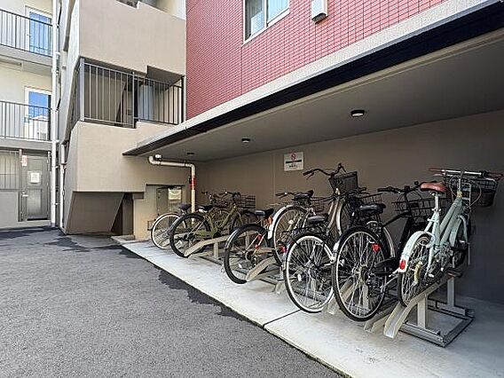 駐輪場の様子で...