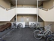 駐輪場の様子。