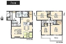 リーブルガーデン青梅市今井第2全3棟 1号棟