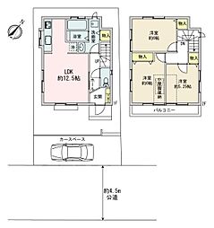 JR中央線 武蔵境駅 バス20分 大橋橋・羽沢小学校前下車 徒歩8分