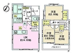 JR八高線 箱根ケ崎駅 徒歩21分