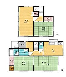 JR東海道・山陽本線 曽根駅 徒歩15分 4DKの間取り