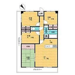 間取図画像 4LDK