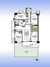 間取図画像 4LDK