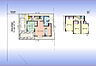 間取り：「ＦＬＯＯＲＰＬＡＮ」15.5帖の広々LDKと4居室を備えた、ゆとりある4LDKの住まいです。全居室に収納があり、2階には南向きにバルコニーを完備。、家族一人ひとりが快適に過ごせる機能的な間取りです。