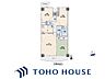 間取り：ユトリの間取り。