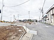 前面道路＆現地。2026年3月下旬撮影