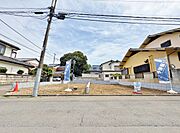 区割り完了。建築条件なし売地につきお好きなハウスメーカー、間取り＆プランで建築できます。