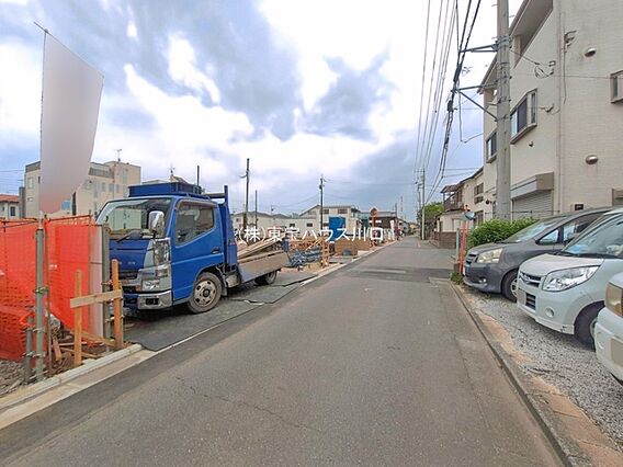 前面道路含む現...