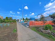 前面道路含む現地