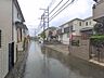 外観：前面道路含む現地