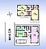 間取り：木造2階建て4LDK