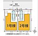 間取り：区画図(2号棟)