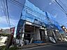 外観：1号棟。西側4.5ｍ公道と北側4ｍ私道(一部持分有)の角地につき通風良好＆開放感あり。