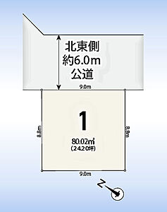 区画図：区画図