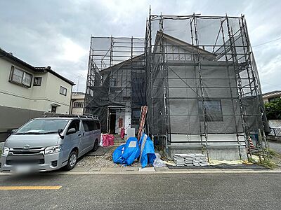 外観:49.43坪のゆったりとした敷地。2026年10月初旬撮影。 外観:49.43坪のゆったりとした敷地。2026年10月初旬撮影。