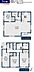 間取り：木造2階建て2LDK＆部屋使用可能な納戸2室（4LDKにも可）2階に22.6帖のLDK。リビングにバルコニー付