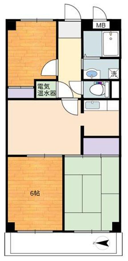 3DK 間取り